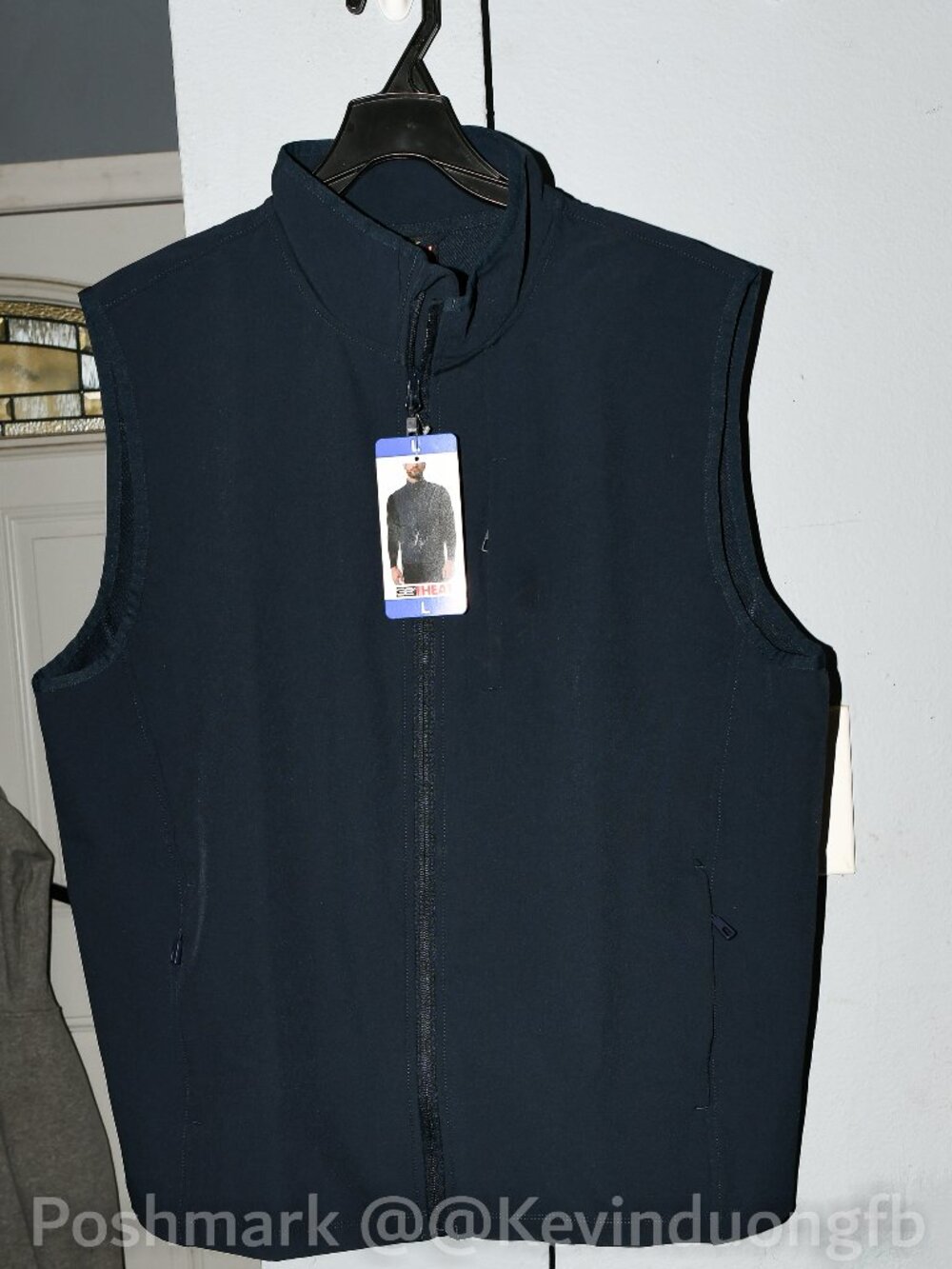 Men vest BLUE, 32 DEGREES